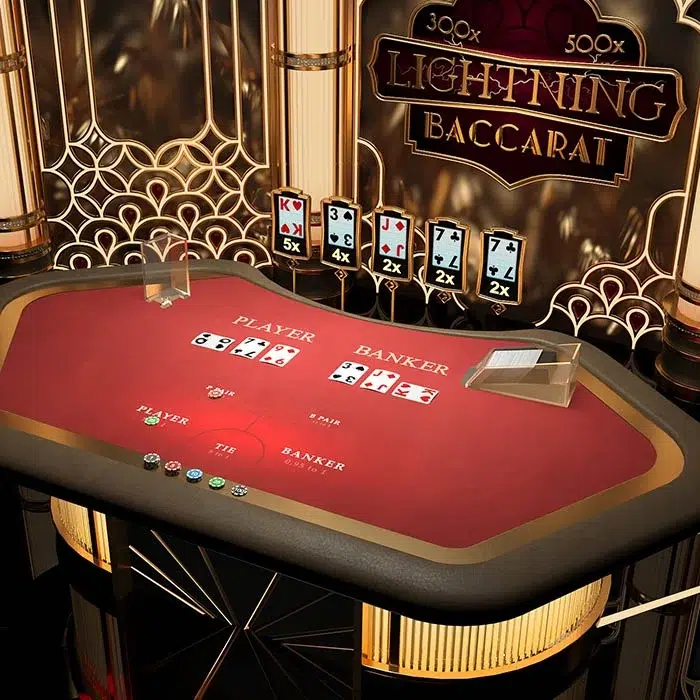 FIRST PERSON LIGHTNING BACCARAT