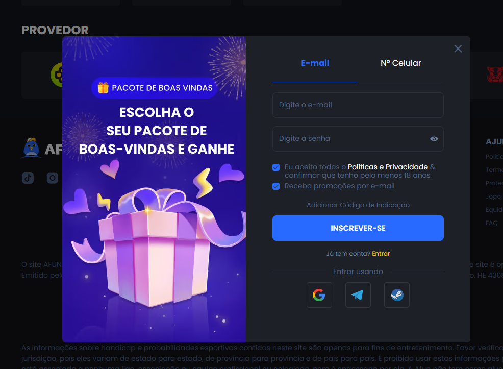 AFUN : o melhor site de apostas do Brasil e cassino online