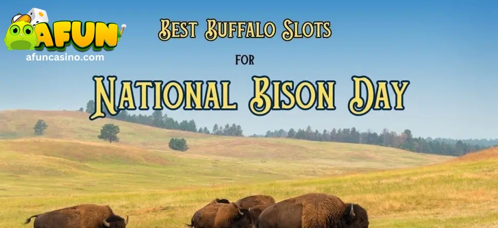 Die besten Buffel Spielautomaten zum Spielen am National Bison Day